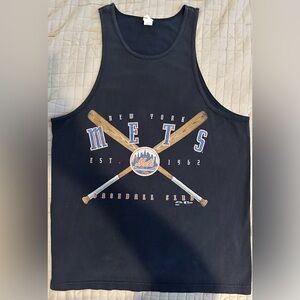 New York Mets Vintage 2000 Tank top Black size XL